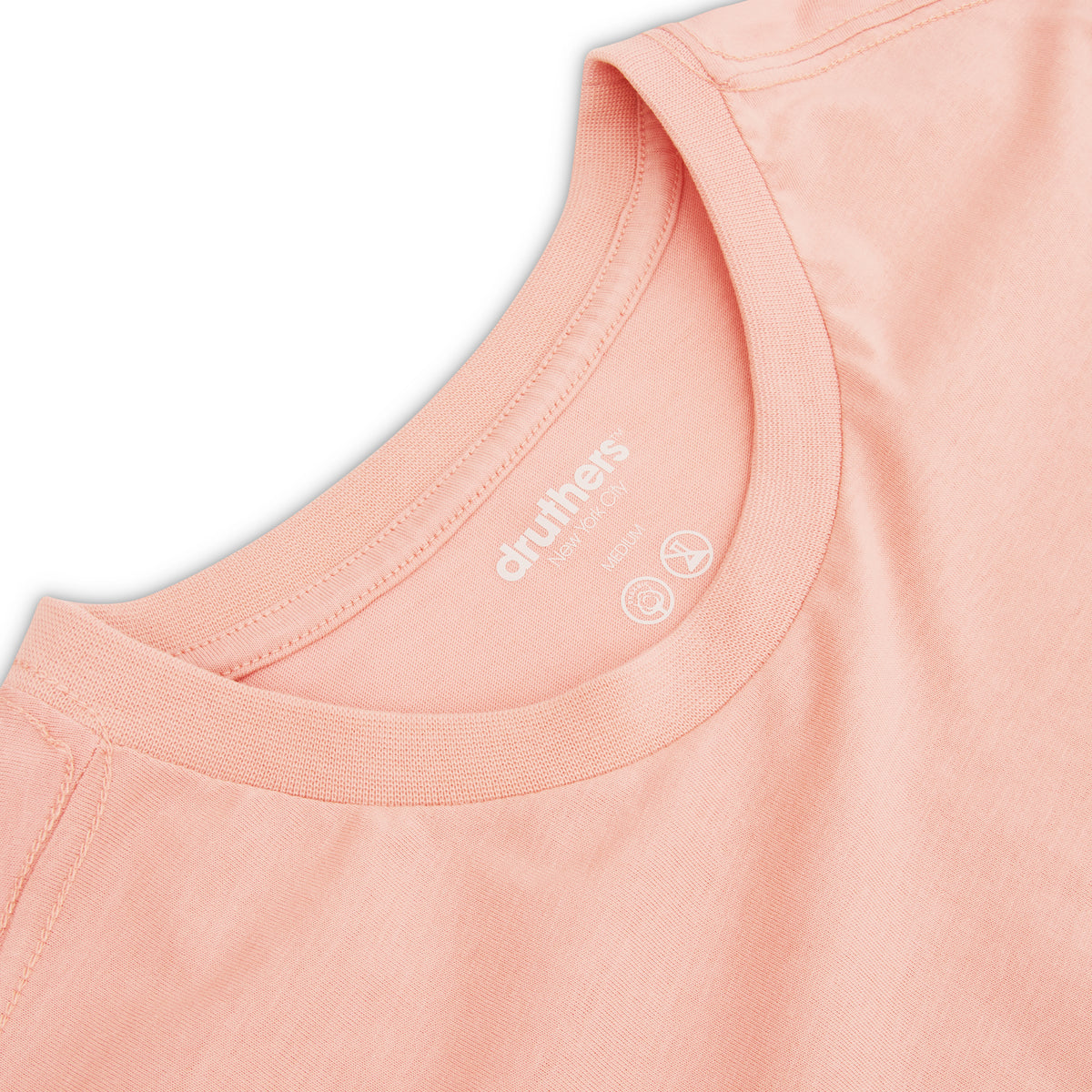 peach pink t shirt