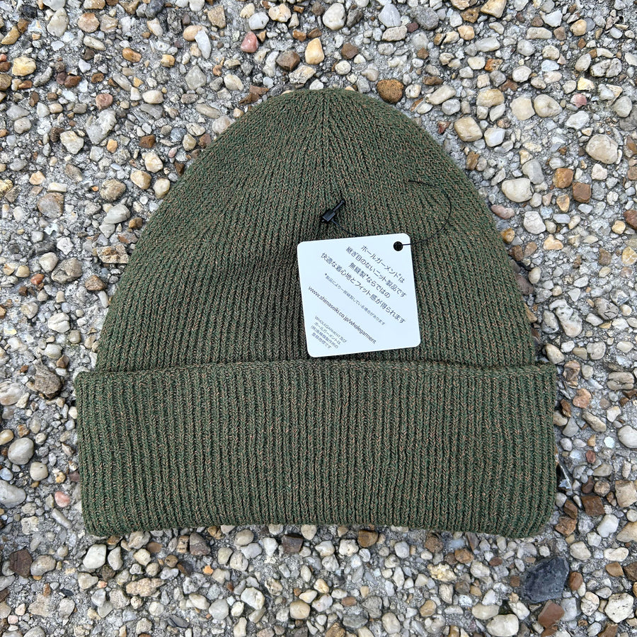 2-SET of Druthers Organic Cotton Whole Garment Beanie & Black Merino Wool Cardigan Beanie - NEVER RELEASED!