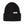 Load image into Gallery viewer, Merino Wool Big Knit Cardigan Beanie - Black
