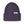 Load image into Gallery viewer, Merino Wool Big Knit Cardigan Beanie - Purple Heather
