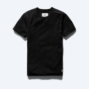 Reigning Champ COPPER JERSEY SLIM T-SHIRT - BLACK / Medium