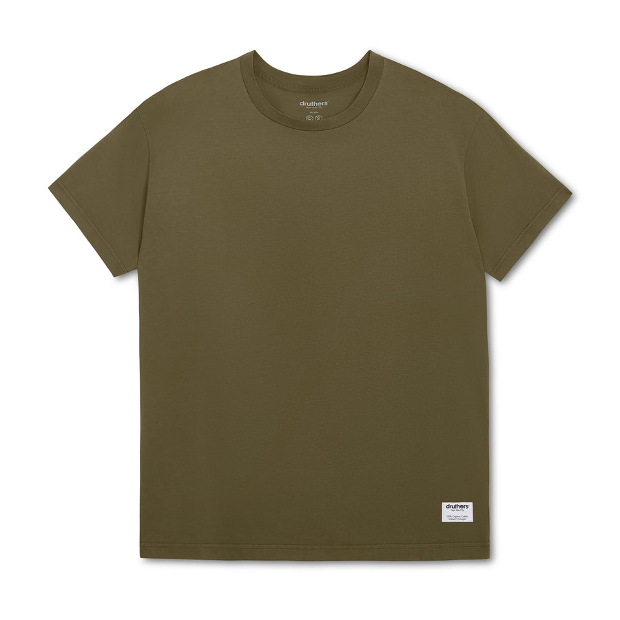 Heavyweight Organic Cotton T-Shirt - Olive