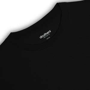 Heavyweight Organic Cotton T-Shirt - Caviar