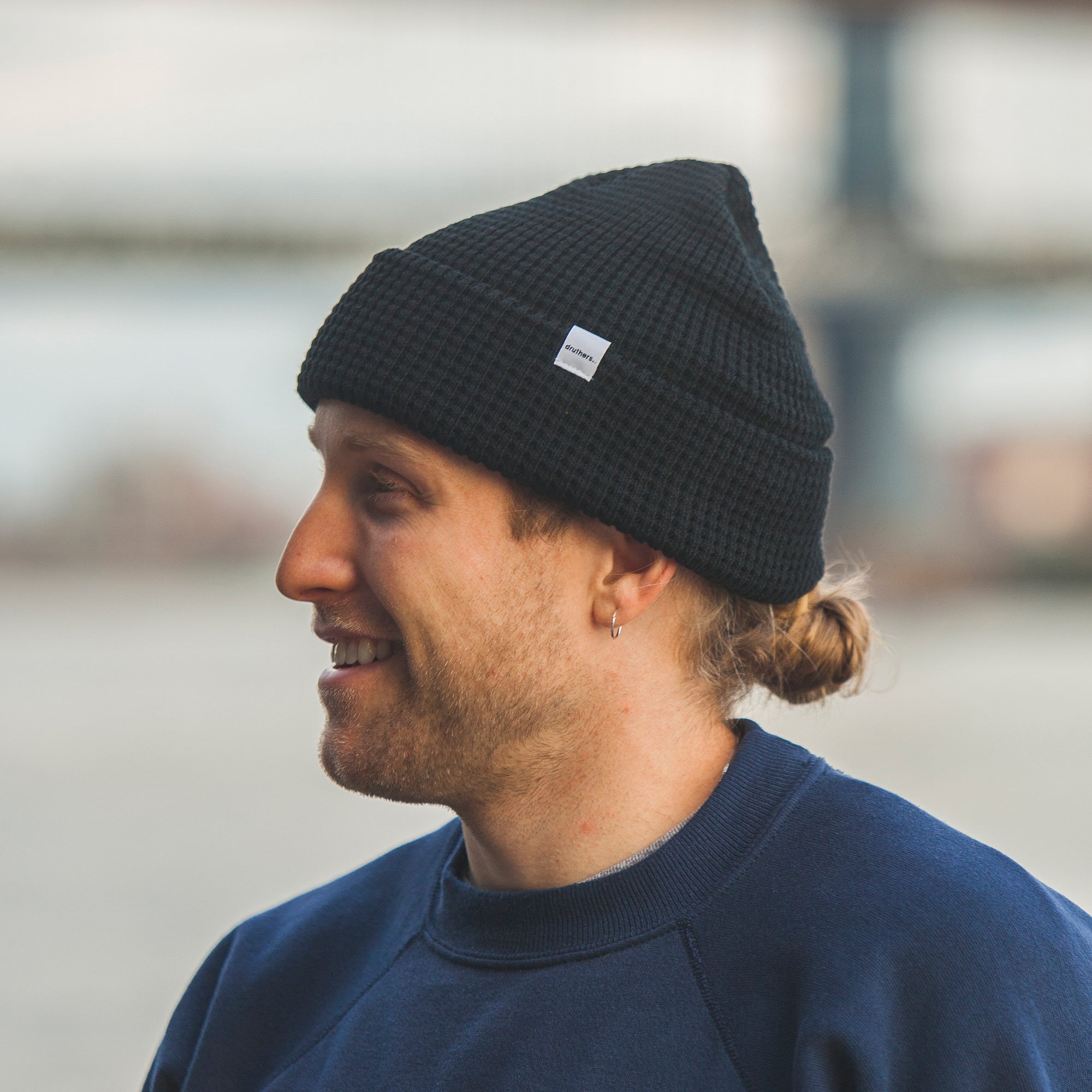 Organic Cotton Waffle Knit Beanie – Druthers NYC