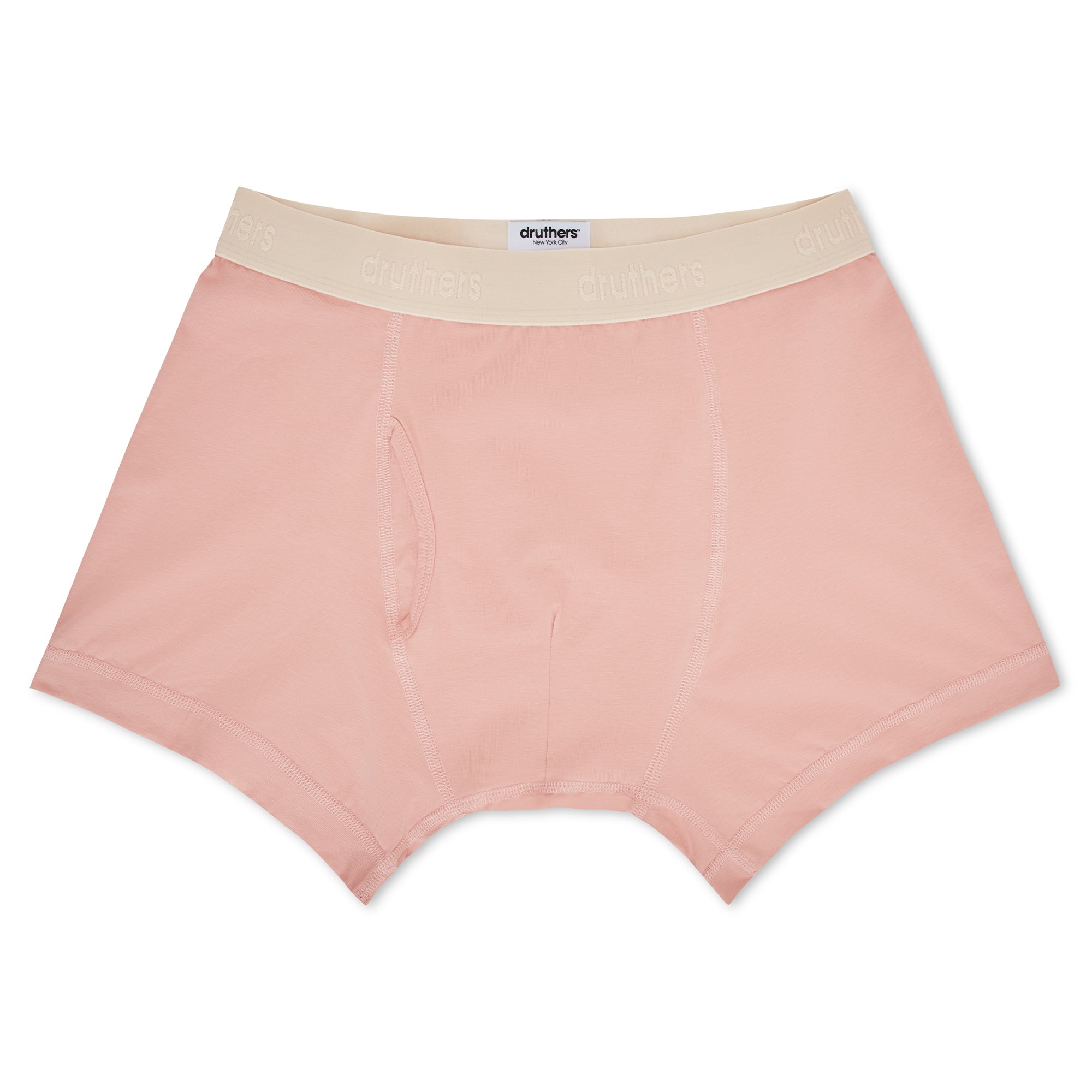 Organic Cotton Boxer Briefs - Dusty Pink – Druthers NYC